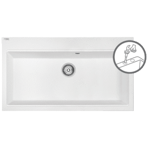 Tau – zlewozmywak 1-komorowy