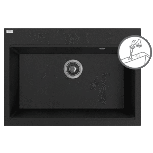 Tau – zlewozmywak 1-komorowy