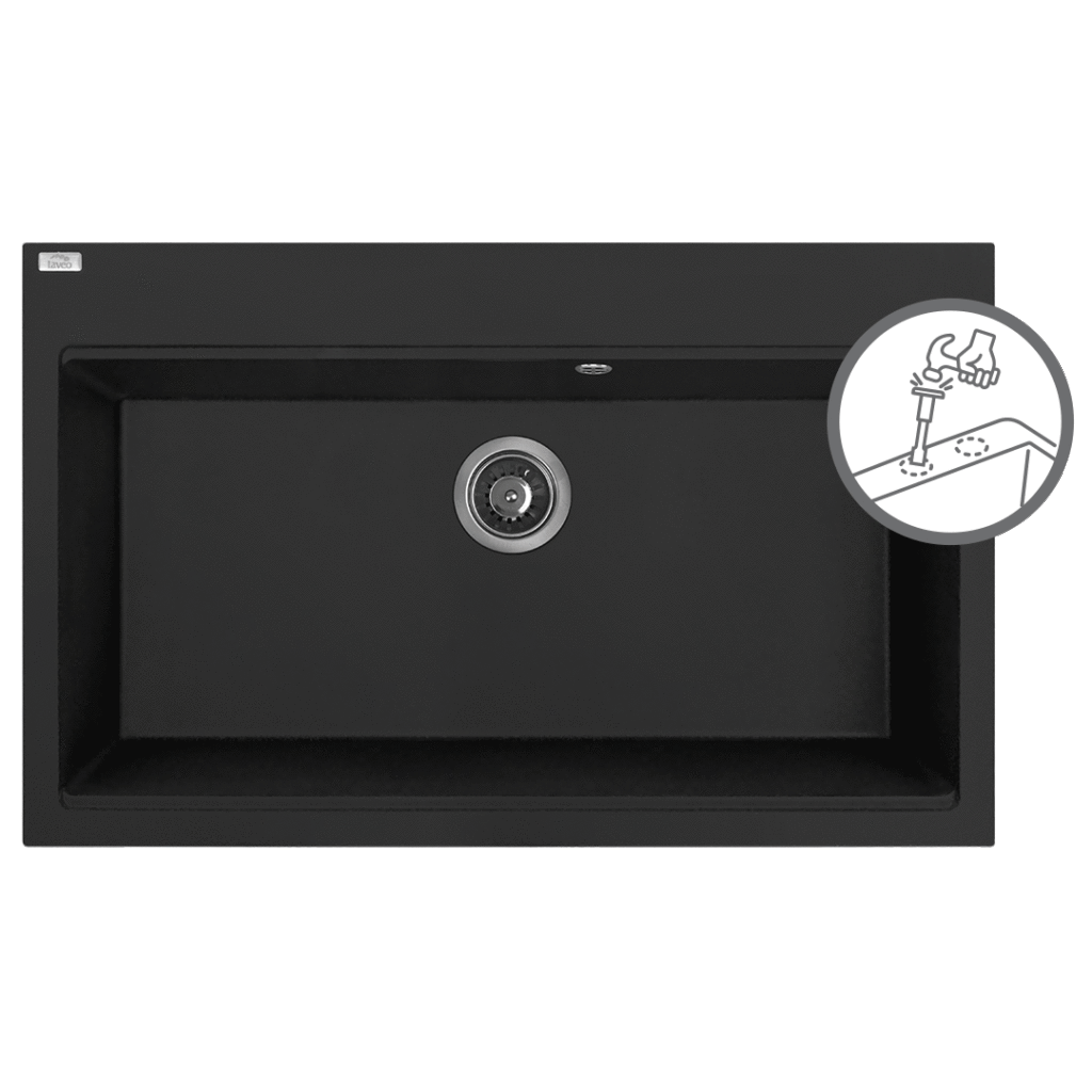 Tau – zlewozmywak 1-komorowy