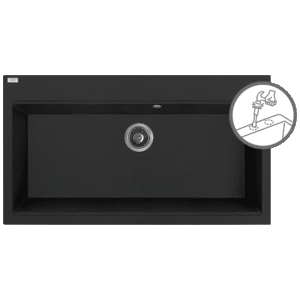 Tau – zlewozmywak 1-komorowy