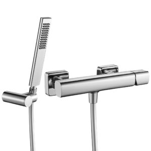 Tores – bateria natryskowa ścienna z zestawem natryskowym