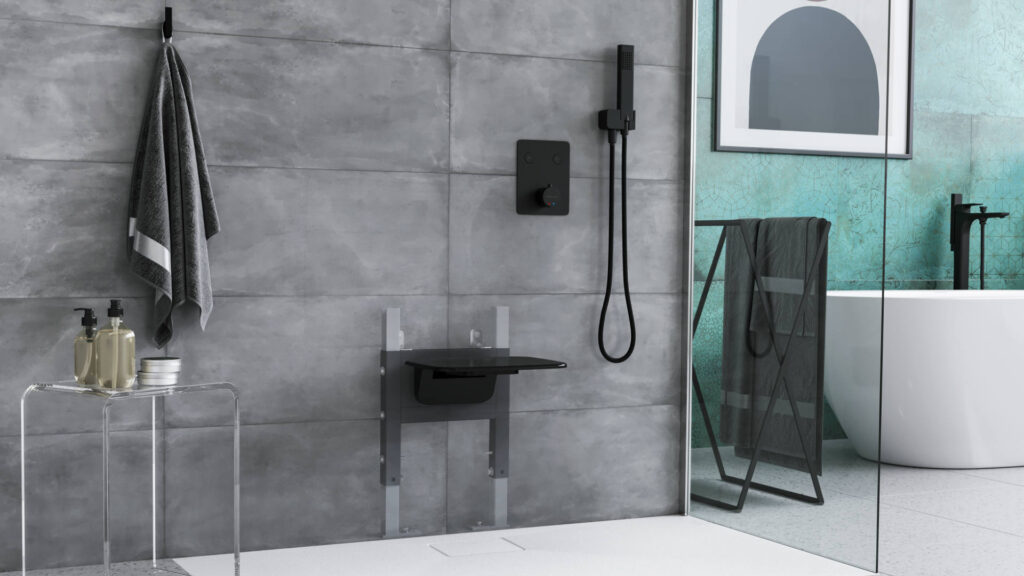 Trago stelaż podtynkowy do siedziska prysznicowego Seduro lub Seduro Premium