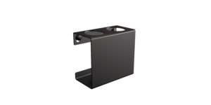Uchwyt na dwie szczoteczki elektryczne prawy ANDEX Technic 335/P/NG stal nierdzewna czarny