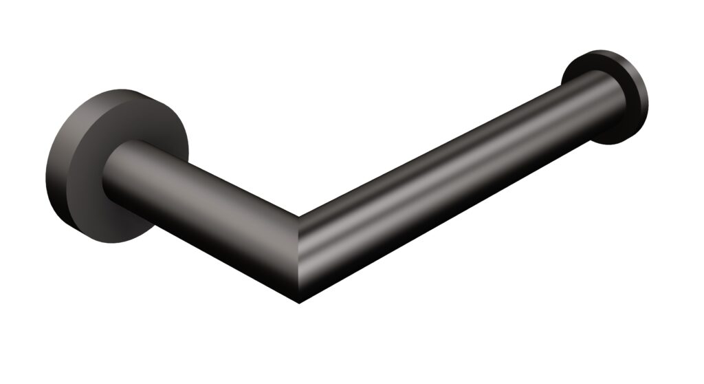 Uchwyt na papier toaletowy ANDEX Norwegian 450NG stal nierdzewna czarny