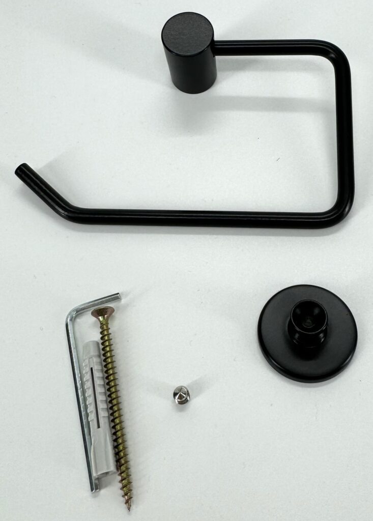 Uchwyt na papier toaletowy ANDEX Sanibella 516NG czarny