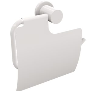 Uchwyt na papier toaletowy osłonką ANDEX Sanibella 528B biały