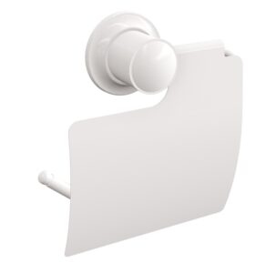 Uchwyt na papier toaletowy z osłonką ANDEX Classic 031B biały