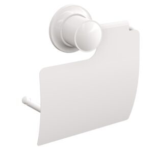 Uchwyt na papier toaletowy z osłonką ANDEX Classic 031B biały