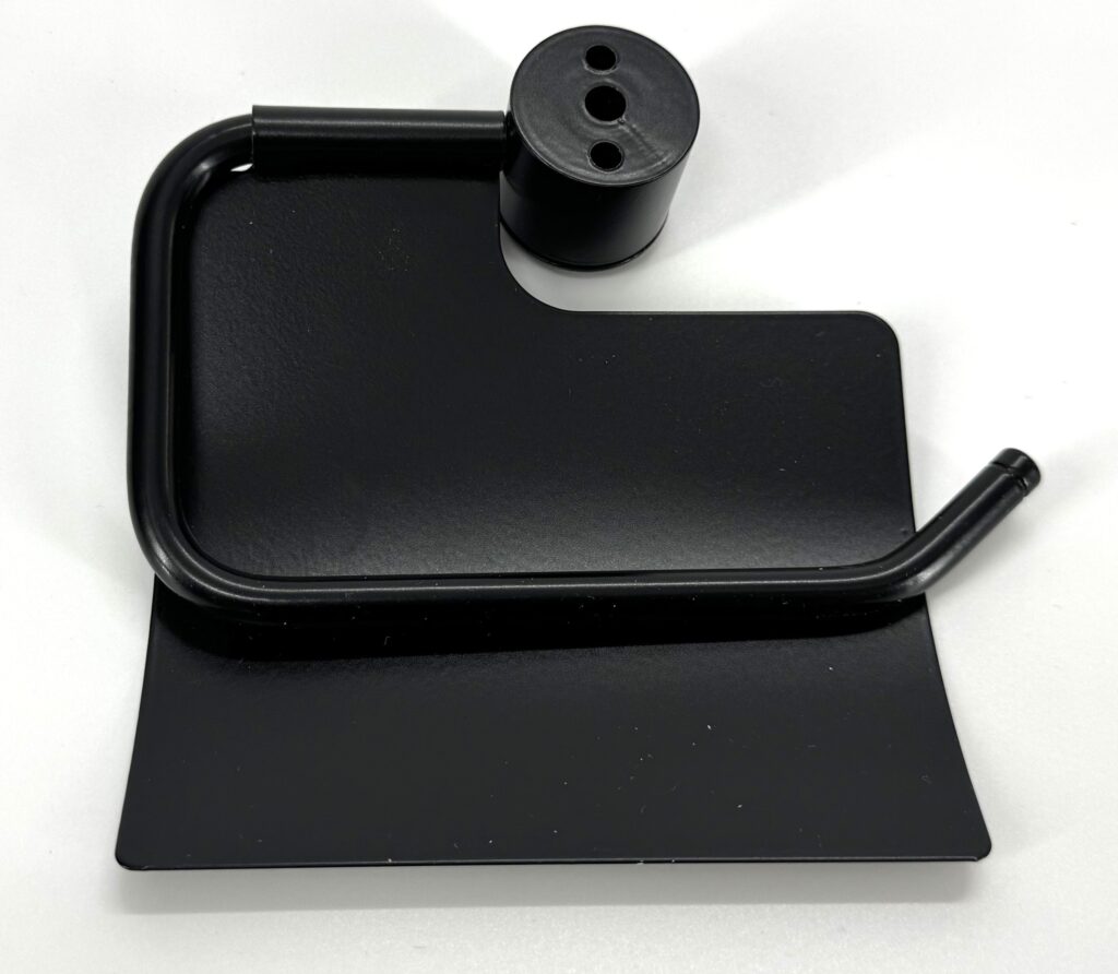 Uchwyt na papier toaletowy z osłonką ANDEX Classic 031NG czarny