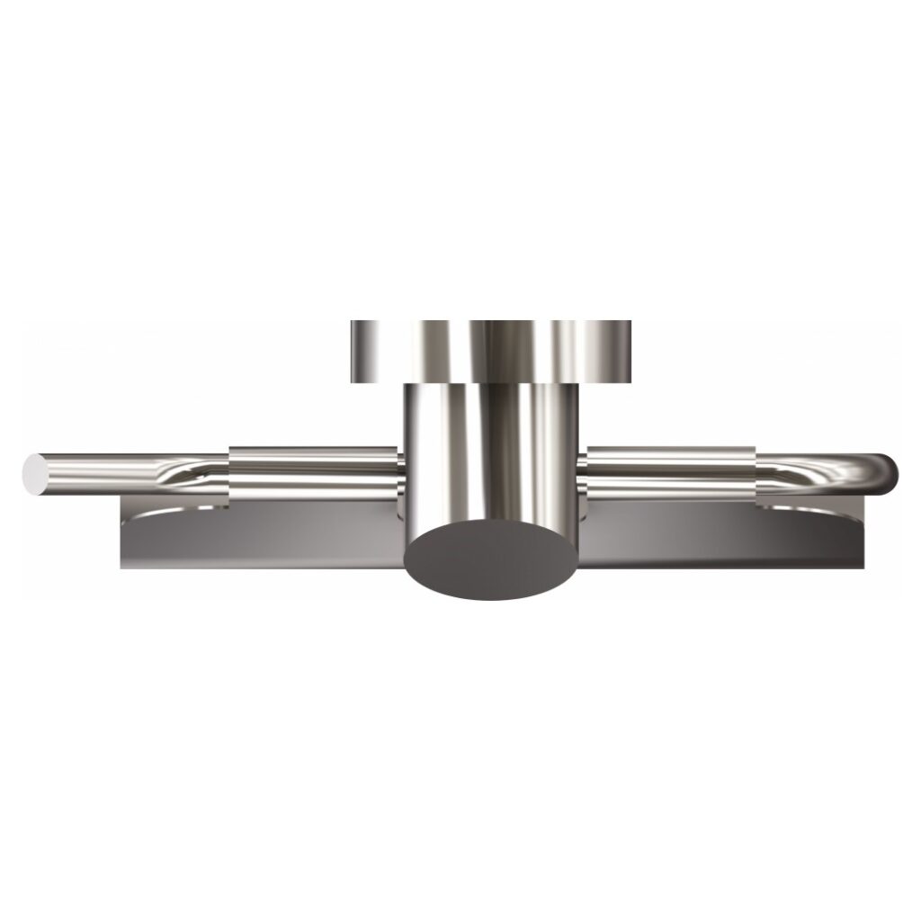 Uchwyt na papier toaletowy z osłonką ANDEX Novel 929SG stal nierdzewna polerowana