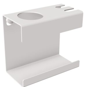 Uchwyt na szczoteczkę elektryczną i dwie końcówki ANDEX Technic 337B biały