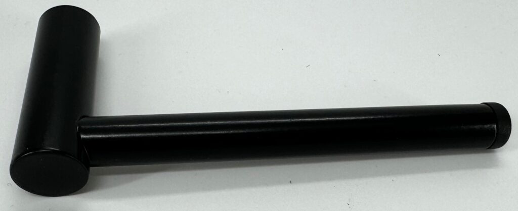 Uchwyt na zapas papieru toaletowego ANDEX Sanibella 555NG czarny