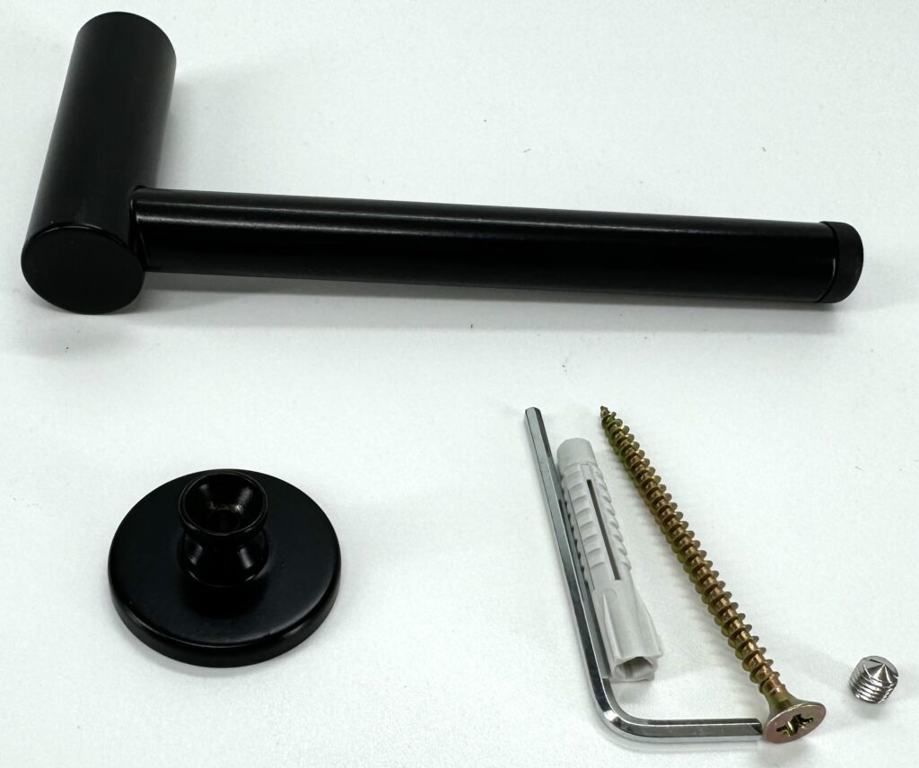 Uchwyt na zapas papieru toaletowego ANDEX Sanibella 555NG czarny