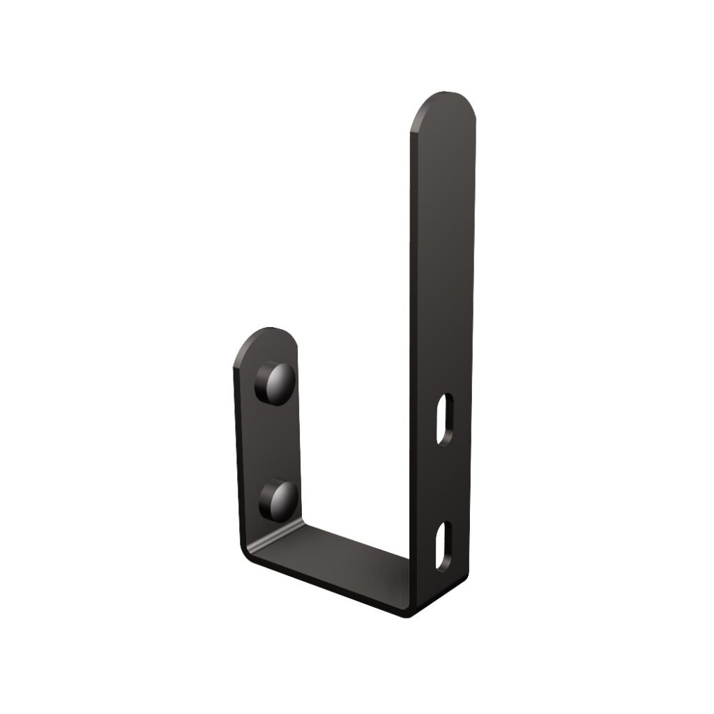 Uchwyt na zapas papieru toaletowego ANDEX Technic 325NG stal nierdzewna czarny