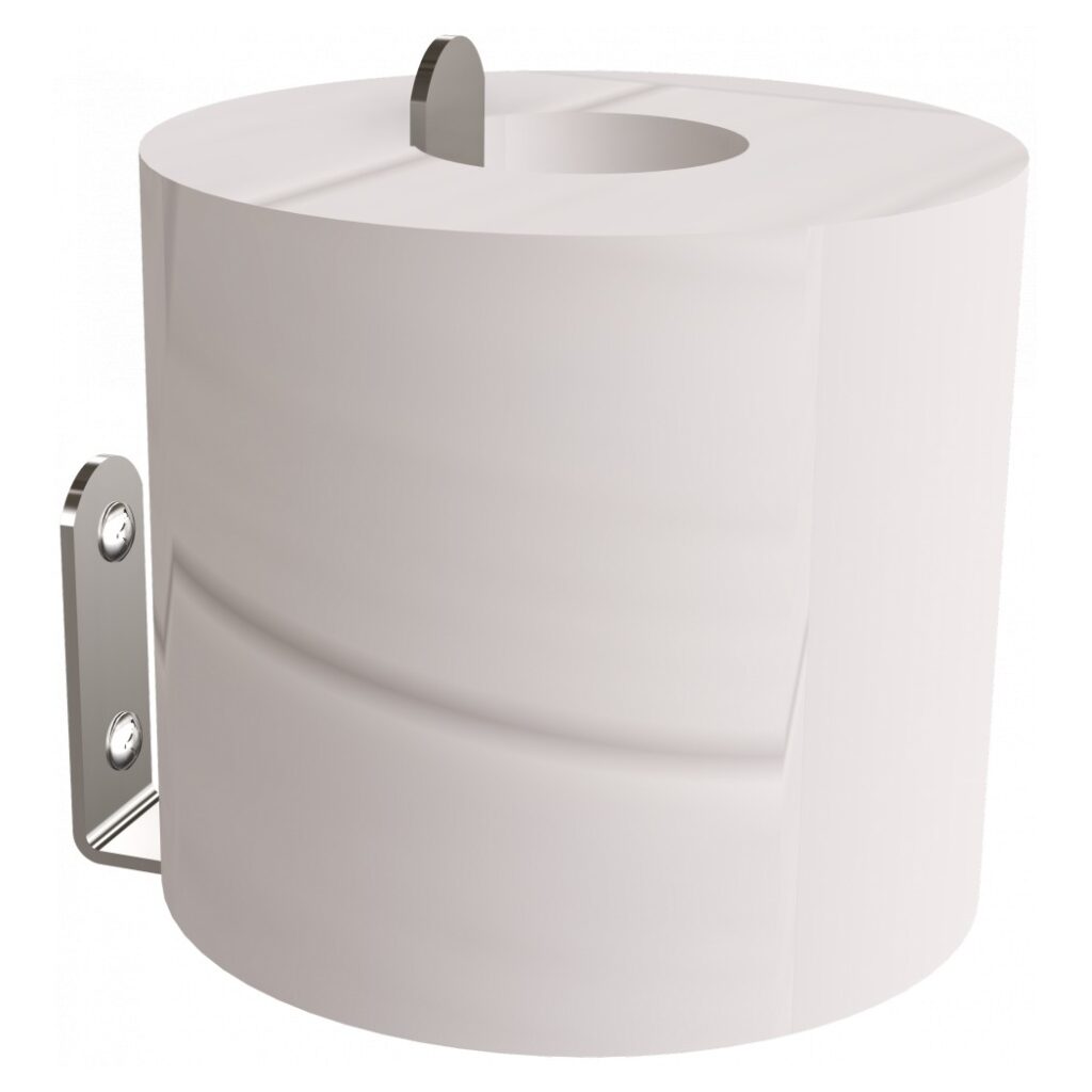 Uchwyt na zapas papieru toaletowego ANDEX Technic 325SG stal nierdzewna polerowana