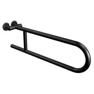 Uchwyt półokrągły stały 60cm ANDEX Bez Barier 800NG stal nierdzewna czarny