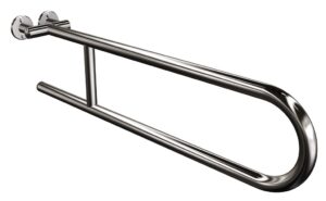 Uchwyt półokrągły stały 70cm ANDEX Bez Barier 800/70CC stal nierdzewna polerowana