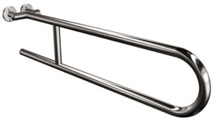 Uchwyt półokrągły stały 75cm ANDEX Bez Barier 800/75CC stal nierdzewna polerowana