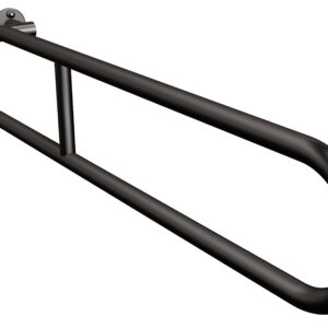 Uchwyt półokrągły stały 80cm ANDEX Bez Barier 800/80NG stal nierdzena czarny