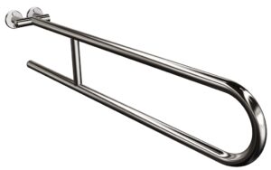 Uchwyt półokrągły stały 85cm ANDEX Bez Barier 800/85CC stal nierdzewna polerowana