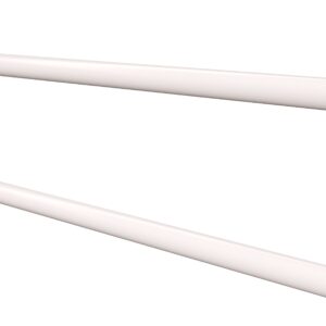 Uchwyt półokrągły stały 85cm z płytą ANDEX Bez Barier 819/85B stal nierdzewna biały