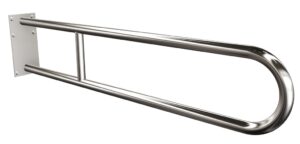 Uchwyt półokrągły stały 85cm z płytą ANDEX Bez Barier 819/85CC stal nierdzewna polerowana