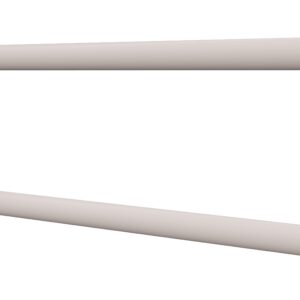 Uchwyt półokrągły uchylny 70cm z płytą ANDEX Bez Barier 820/70B stal nierdzewna biały