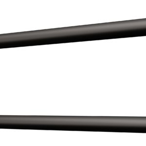 Uchwyt półokrągły uchylny 75cm ANDEX Bez Barier 801/75NG stal nierdzewna czarny