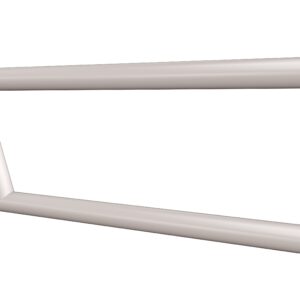 Uchwyt półokrągły uchylny 80cm ANDEX Bez Barier 801/80B stal nierdzewna biały