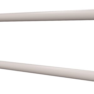 Uchwyt półokrągły uchylny 80cm z płytą ANDEX Bez Barier 820/80B stal nierdzewna biały