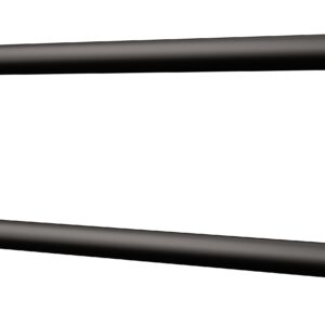 Uchwyt półokrągły uchylny 80cm z płytą ANDEX Bez Barier 820/80NG stal nierdzewna czarny