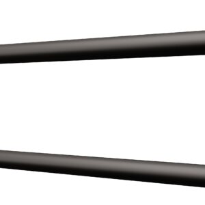 Uchwyt półokrągły uchylny 85cm ANDEX Bez Barier 801/85NG stal nierdzewna czarny