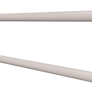 Uchwyt półokrągły uchylny 85cm z płytą ANDEX Bez Barier 820/85B stal nierdzewna biały