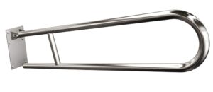 Uchwyt półokrągły uchylny 85cm z płytą ANDEX Bez Barier 820/85CC stal nierdzewna polerowana
