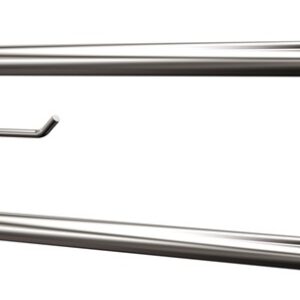 Uchwyt półokrągły uchylny 85cm z wieszakiem na papier ANDEX Bez Barier 801/W/85CC stal nierdzewna polerowana