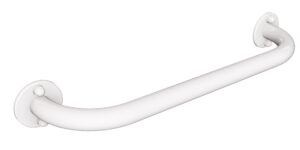 Uchwyt prosty 40cm Ø25 ANDEX Bez Barier 822/40B stal nierdzewna biały