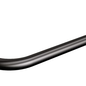 Uchwyt prosty 40cm Ø25 ANDEX Bez Barier 822/40NG stal nierdzewna czarny