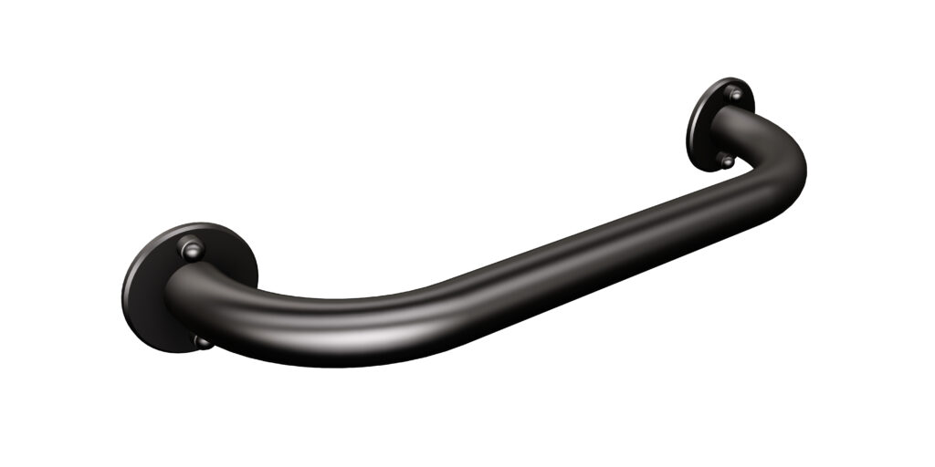 Uchwyt prosty 40cm Ø32 ANDEX Bez Barier 842/40NG stal nierdzewna czarny