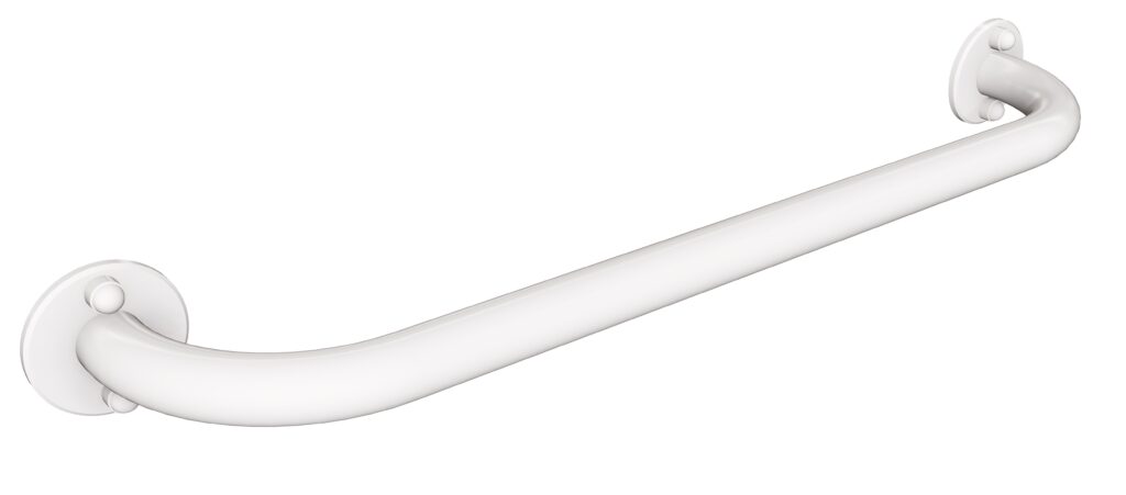 Uchwyt prosty 50cm Ø25 ANDEX Bez Barier 822/50B stal nierdzewna biały