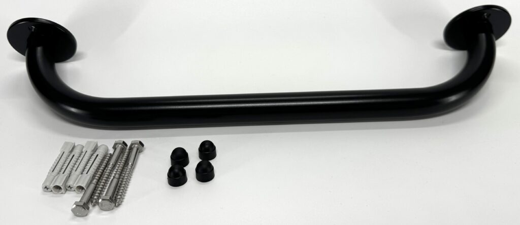 Uchwyt prosty 50cm Ø25 ANDEX Bez Barier 822/50NG stal nierdzewna czarny