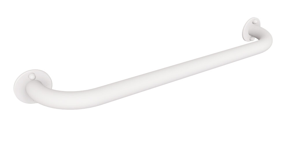 Uchwyt prosty 60cm Ø32 ANDEX Bez Barier 842/60B stal nierdzewna biały