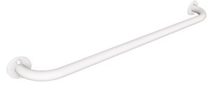 Uchwyt prosty 70cm Ø25 ANDEX Bez Barier 822/70B stal nierdzewna biały