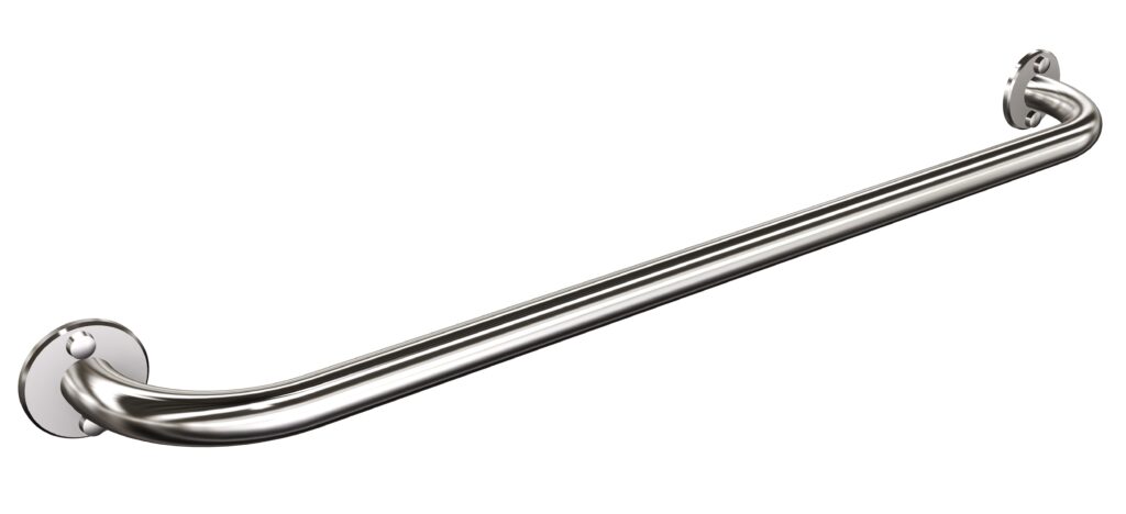 Uchwyt prosty 70cm Ø25 ANDEX Bez Barier 822/70CC stal nierdzewna polerowana