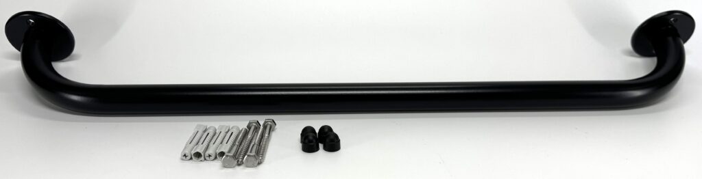 Uchwyt prosty 70cm Ø25 ANDEX Bez Barier 822/70NG stal nierdzewna czarny