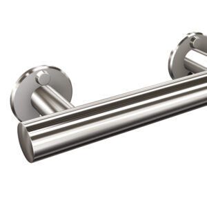 Uchwyt prosty prysznicowy 26,5 cm Ø32 ANDEX Bez Barier 843/265CC stal nierdzewna polerowana