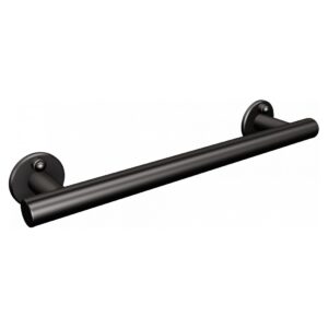 Uchwyt prosty prysznicowy 37cm ANDEX Bez Barier 804/370NG stal nierdzewna czarny