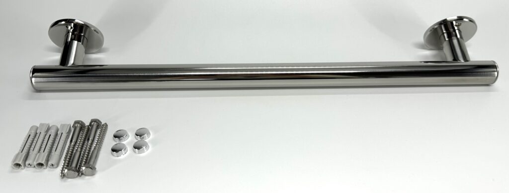 Uchwyt prosty prysznicowy 46,5cm ANDEX Bez Barier 804/465CC stal nierdzewna polerowana