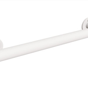 Uchwyt prosty prysznicowy 47cm Ø32 ANDEX Bez Barier 843/470B stal nierdzewna biały