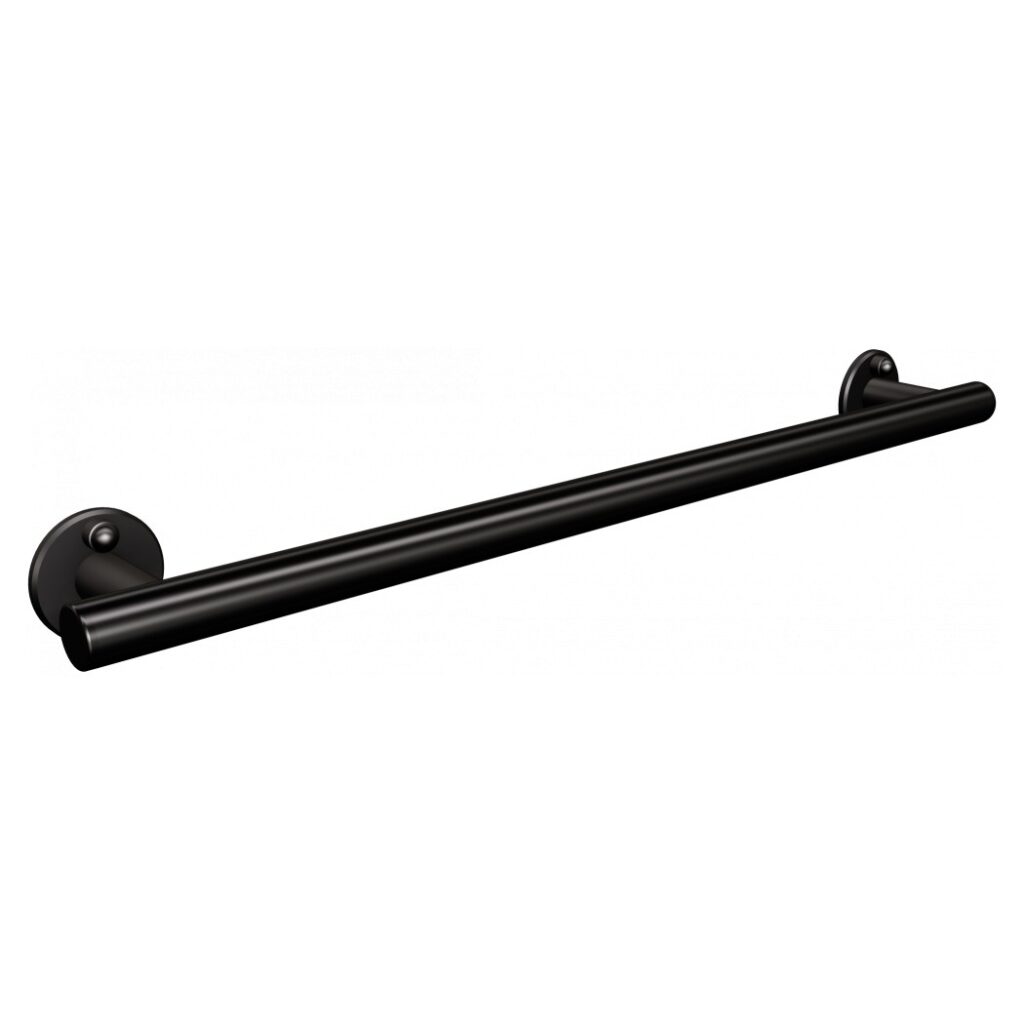 Uchwyt prosty prysznicowy 57cm ANDEX Bez Barier 804/570NG stal nierdzewna czarny