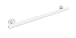 Uchwyt prosty prysznicowy 67cm Ø32 ANDEX Bez Barier 843/670B stal nierdzewna biały